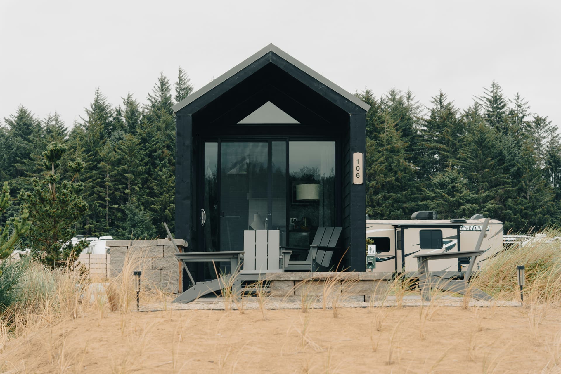 Cozy Canadian home in winter